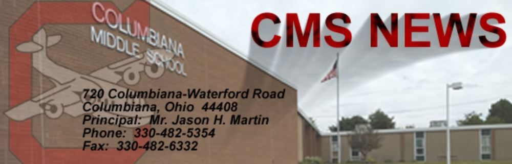 CMS Spring 2020 Newsletter | Columbiana Middle School