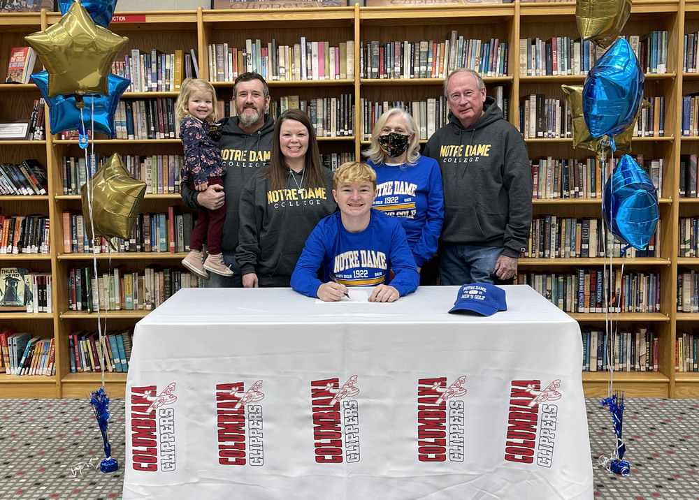 Tyler Andersen Signs With Notre Dame College