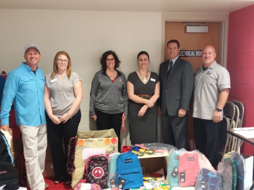 Whispering Pines Backpack and School Supply Donation