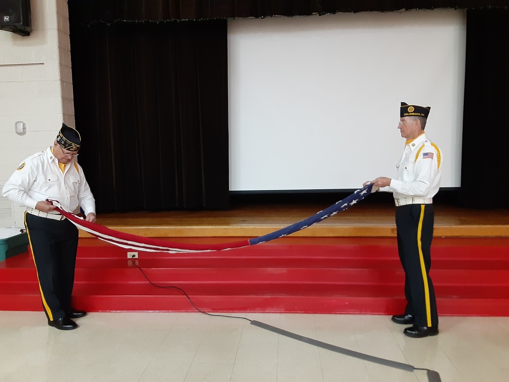 American Legion Flag Presentation