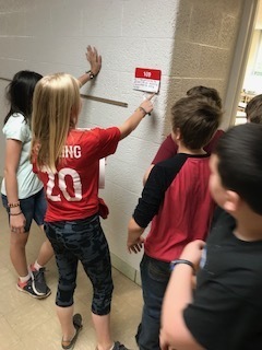 5th Graders Complete Lock Box Scavenger Hunt Challenge