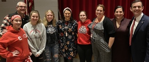 Elected Leaders Talk with Government Students