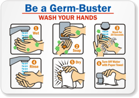 Dixon Students Get Hand Washing Lesson