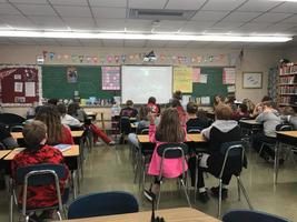 CMS Students Connect With a Class in Argentina